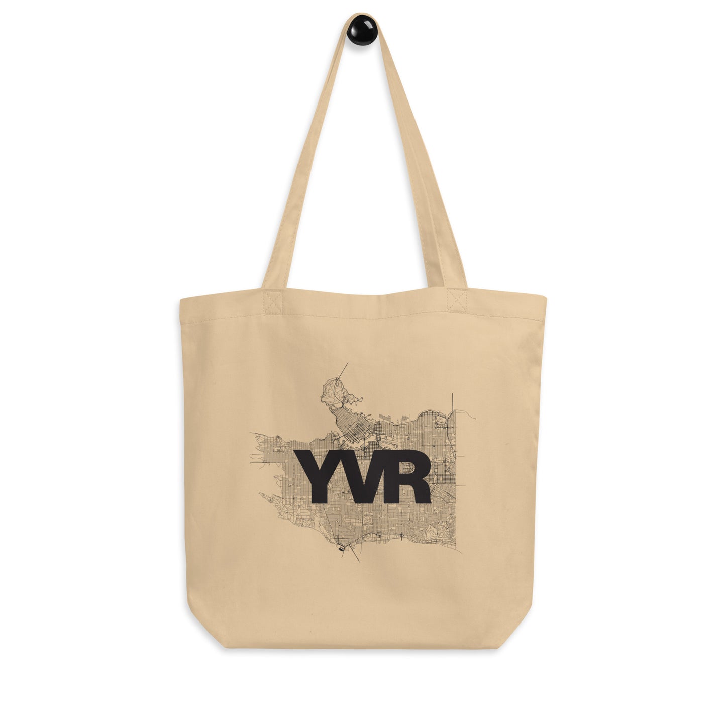 Vancouver Only Streets Eco Tote Bag — city map print | Mad Monkey
