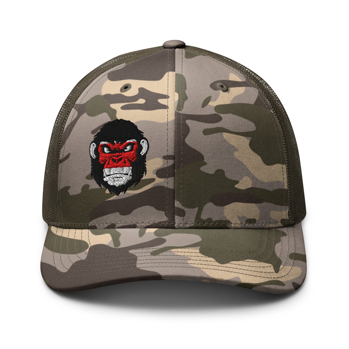 Camouflage Trucker Hat — Mad Monkey Canadian streetwear cap