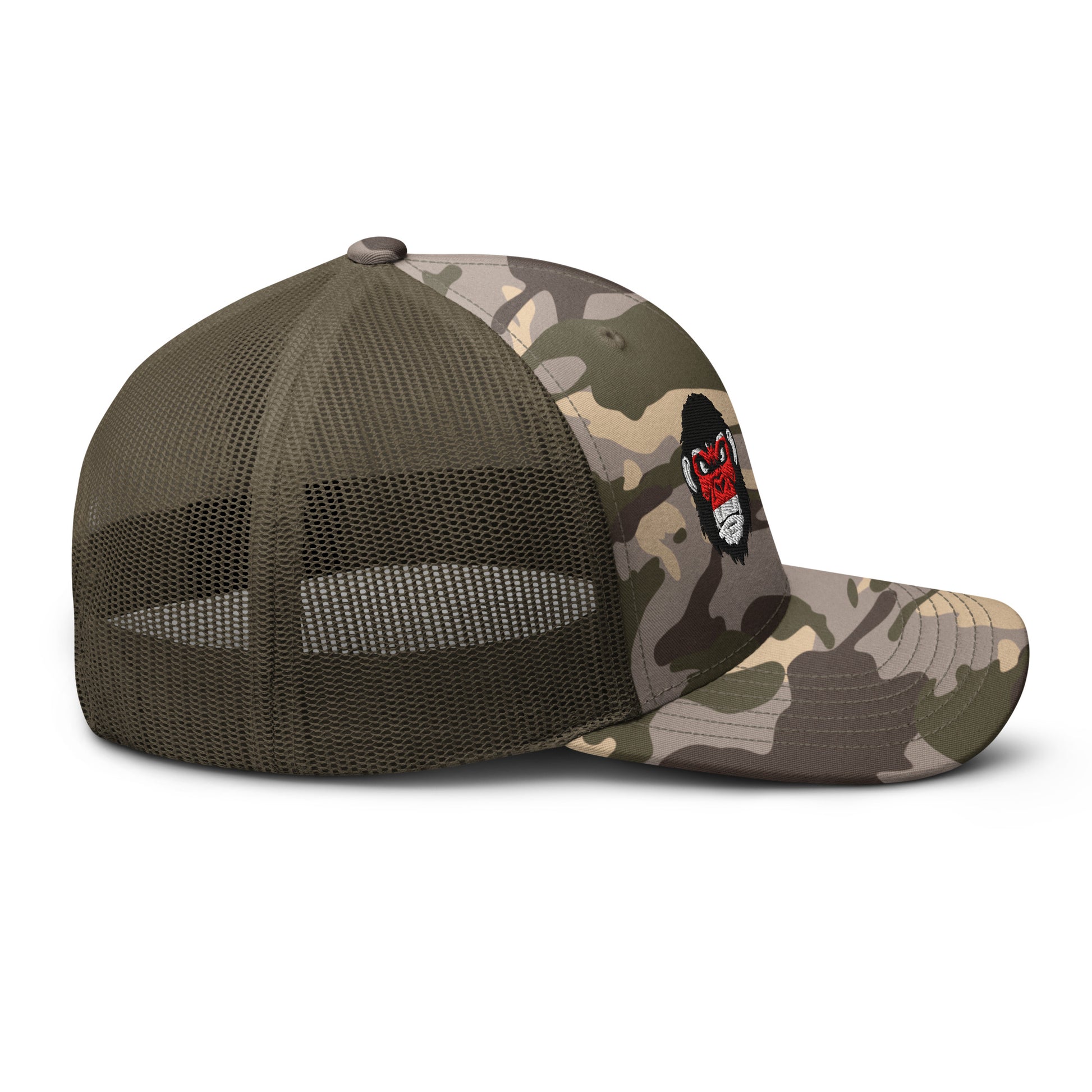 Camouflage Trucker Hat — Mad Monkey Canadian streetwear cap