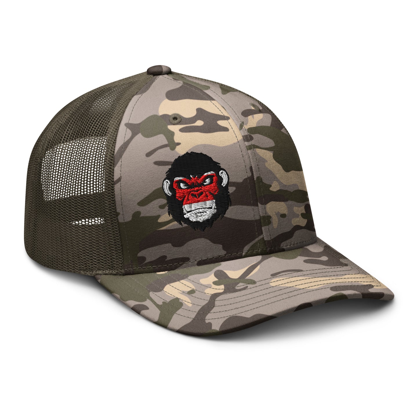 Camouflage Trucker Hat — Mad Monkey Canadian streetwear cap