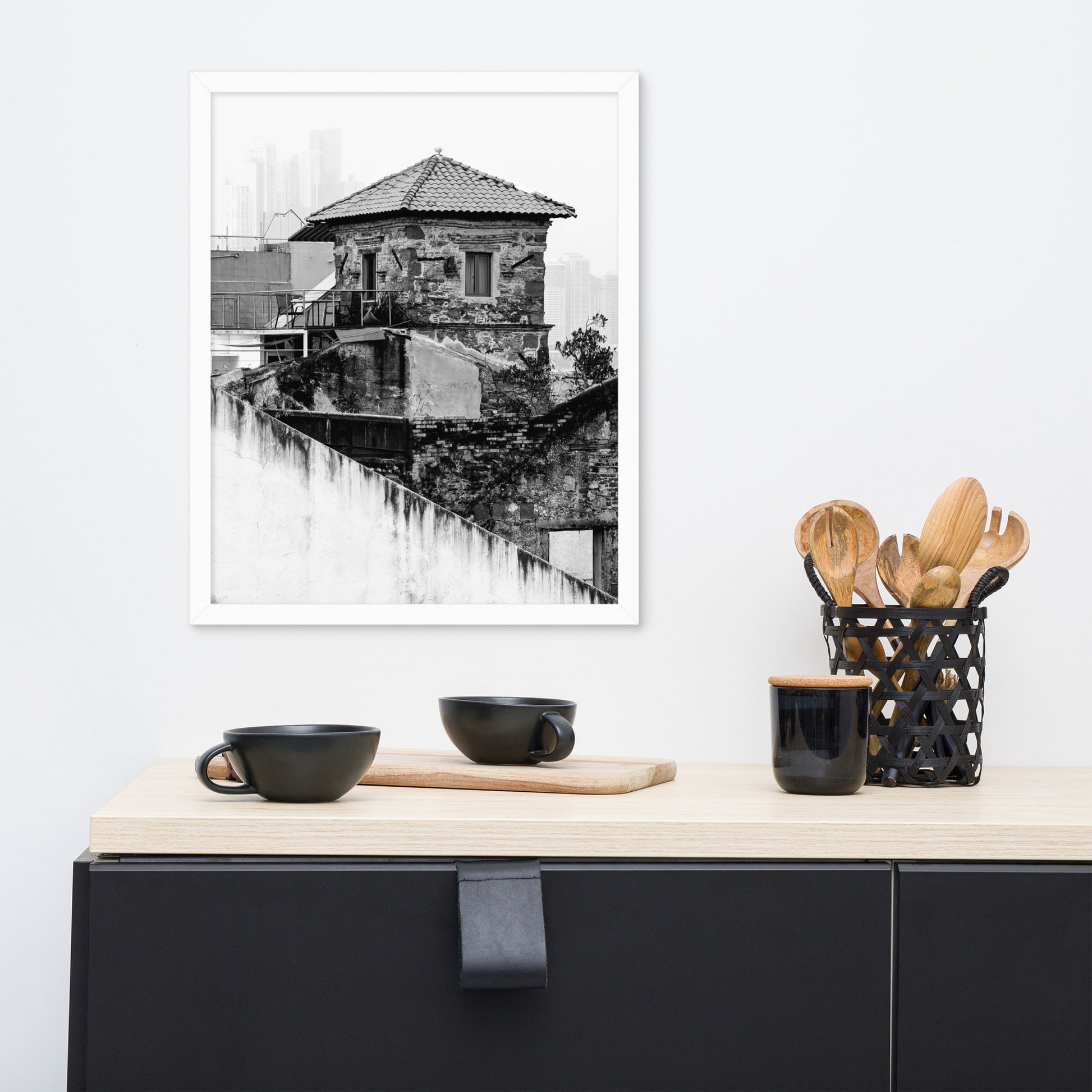 Panama City Framed Photo Paper Poster — architecture print | Mad Monkey