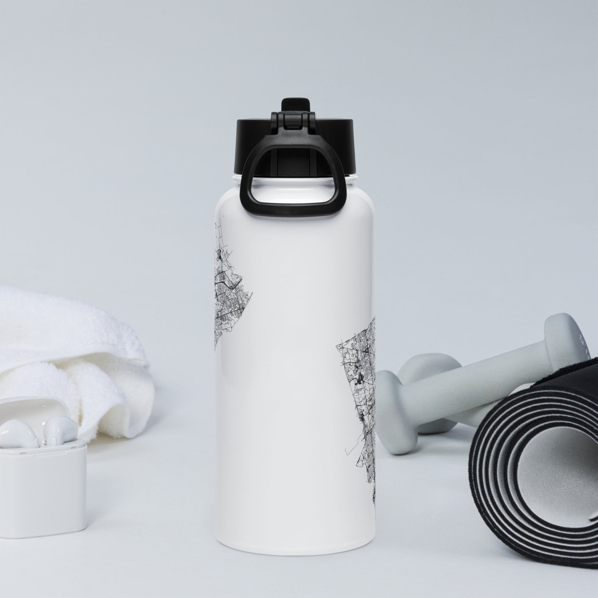 Toronto Only Streets Stainless Steel Water Bottle — 20oz | Mad Monkey