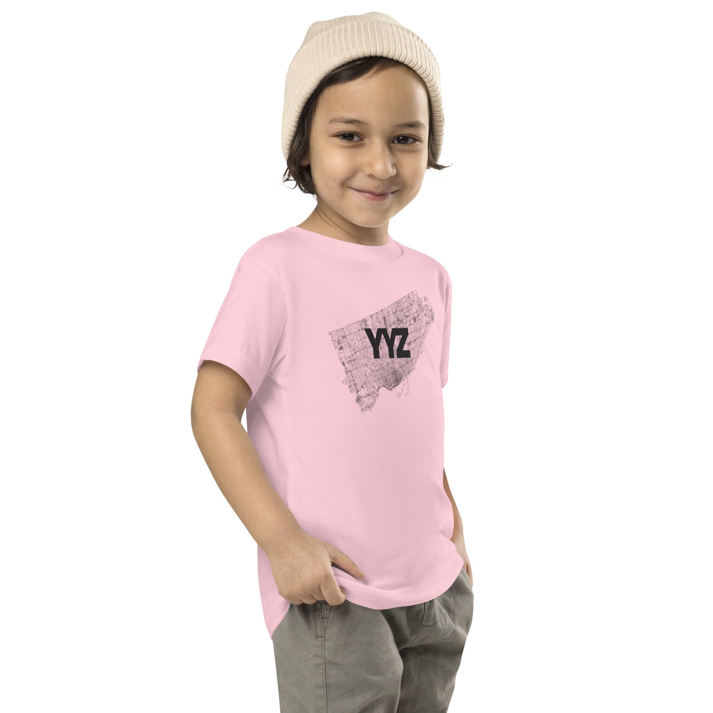 Toronto YYZ Only Streets Toddler Tee — kids city graphic shirt | Mad Monkey