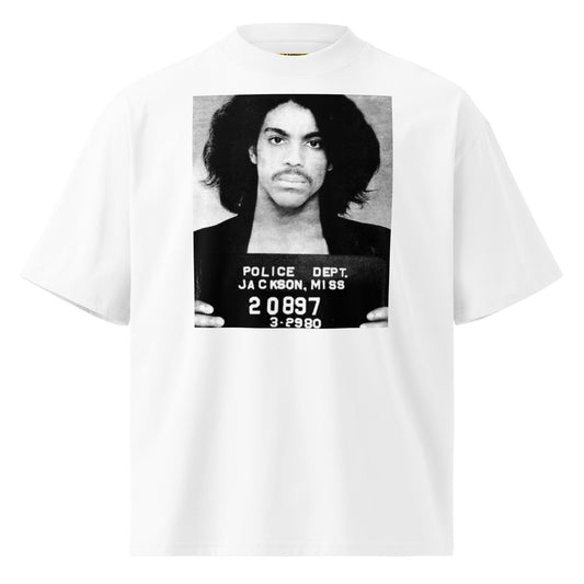 Prince Mugshot Oversized Graphic Tee — organic cotton | Mad Monkey