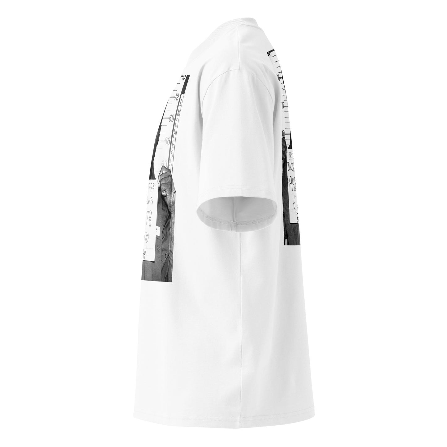 50 Cent Mugshot Oversized Graphic Tee — organic cotton | Mad Monkey
