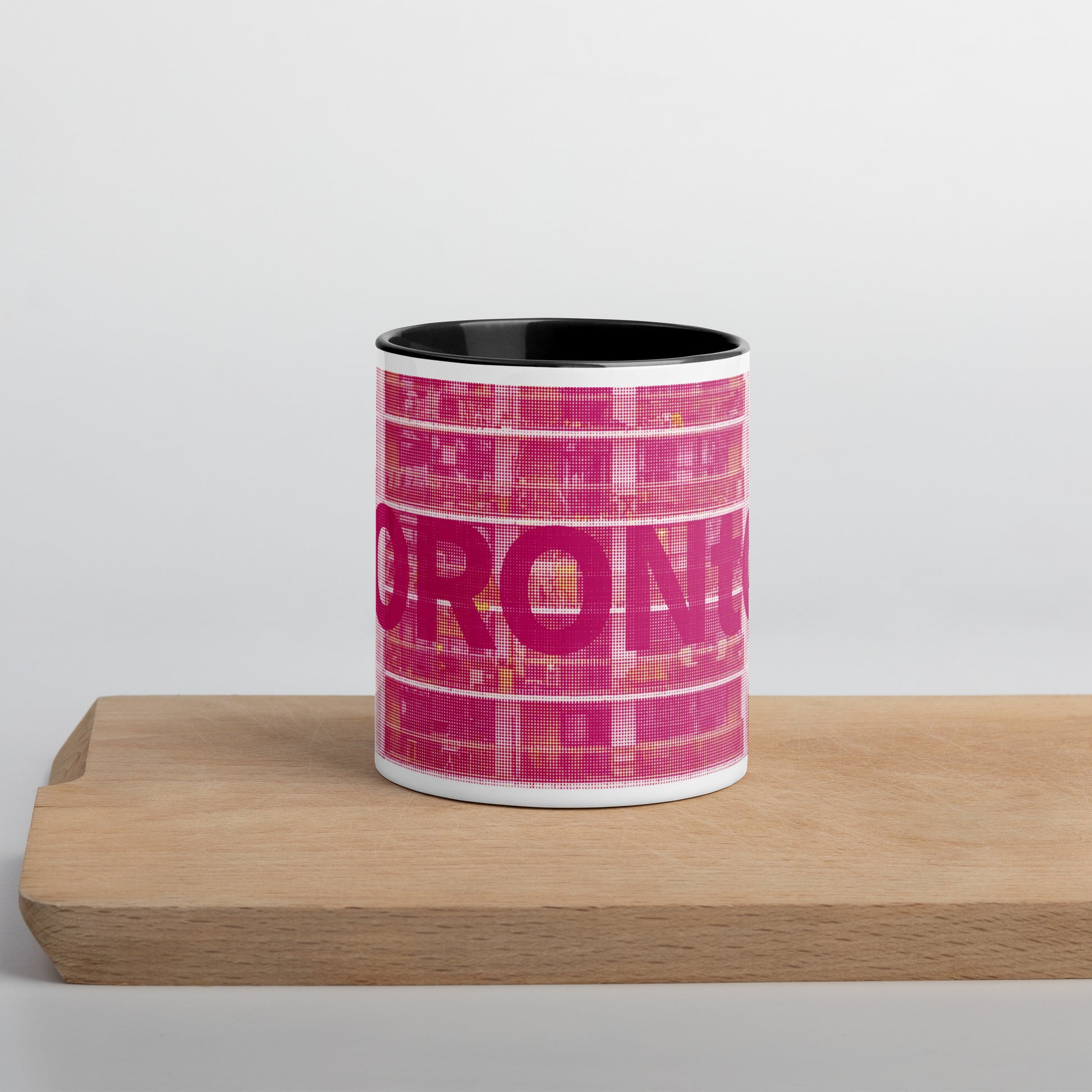 Toronto Concrete Archive Ceramic Mug — 11oz city graphic | Mad Monkey