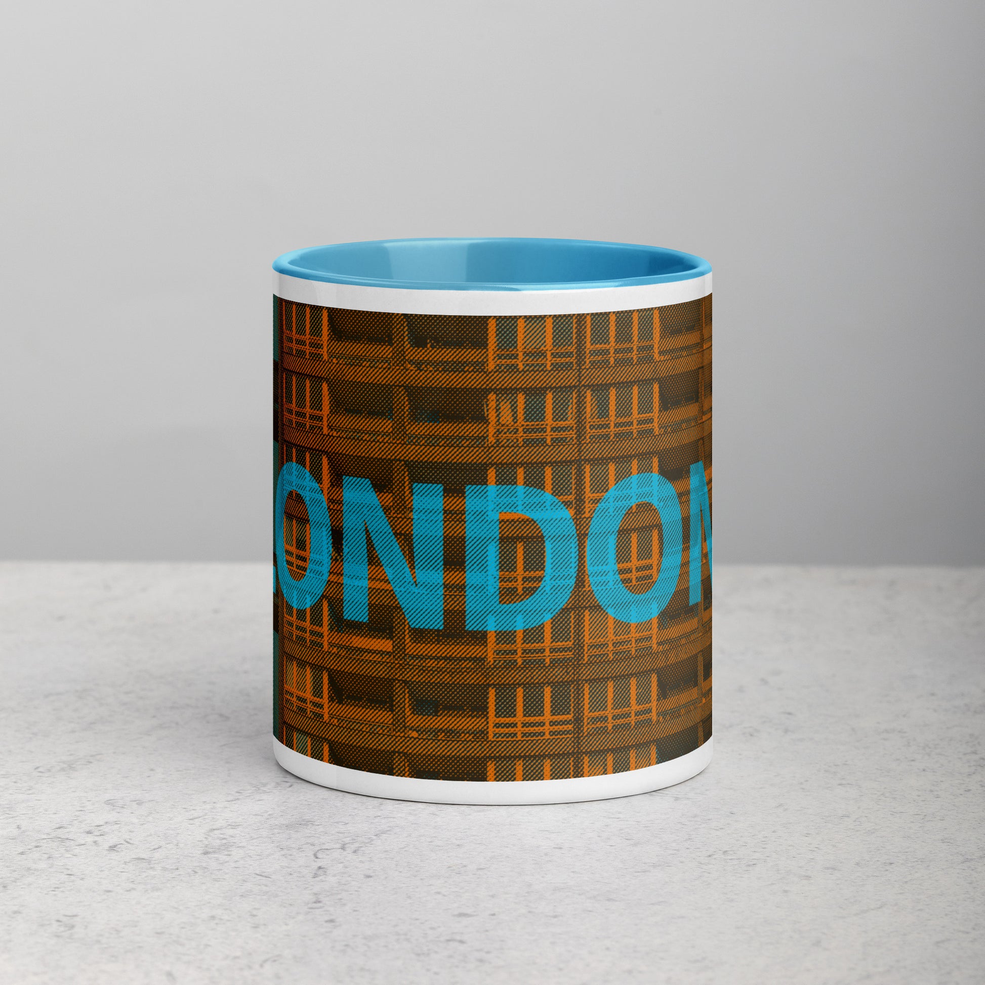 London Concrete Archive Ceramic Mug — 11oz city graphic | Mad Monkey