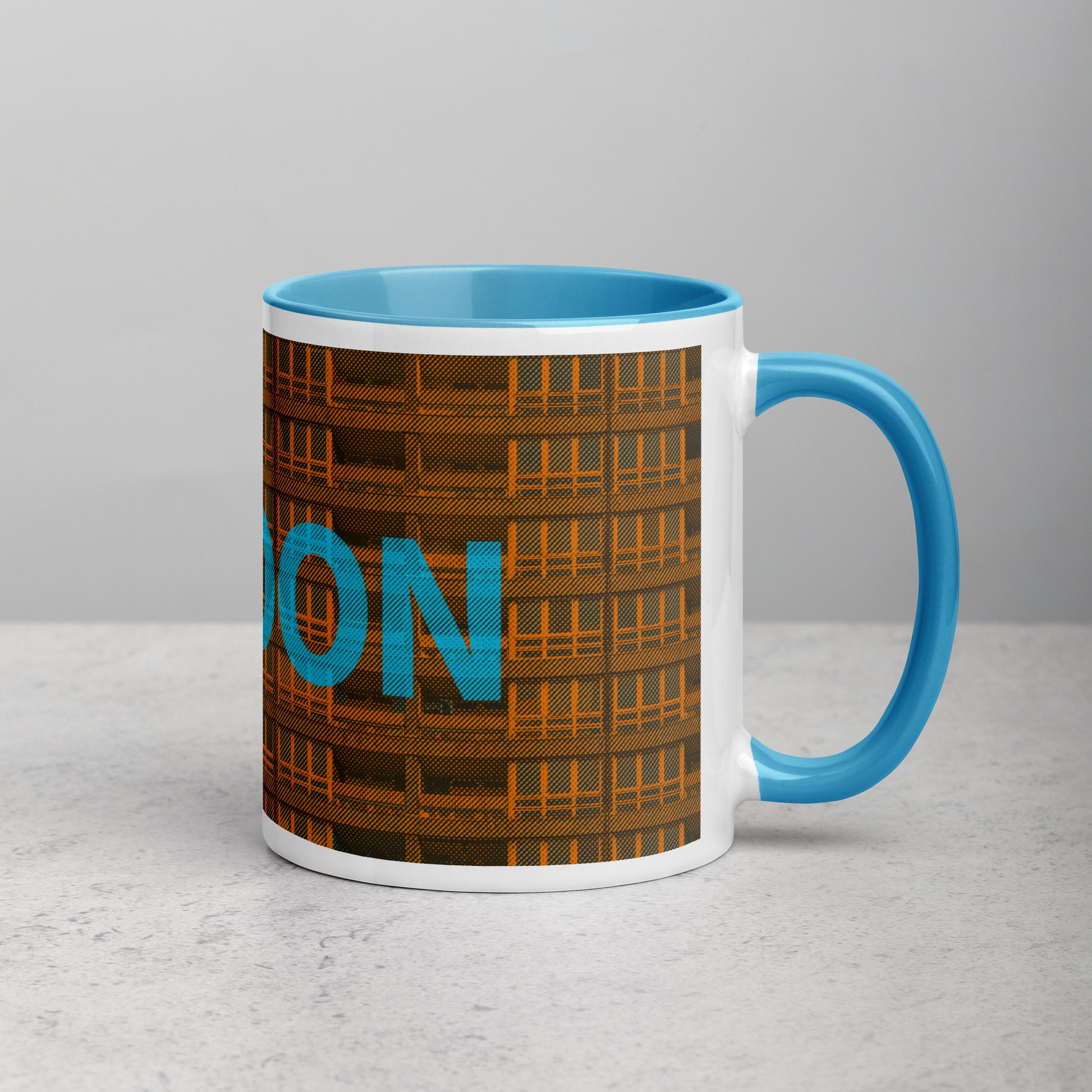 London Concrete Archive Ceramic Mug — 11oz city graphic | Mad Monkey