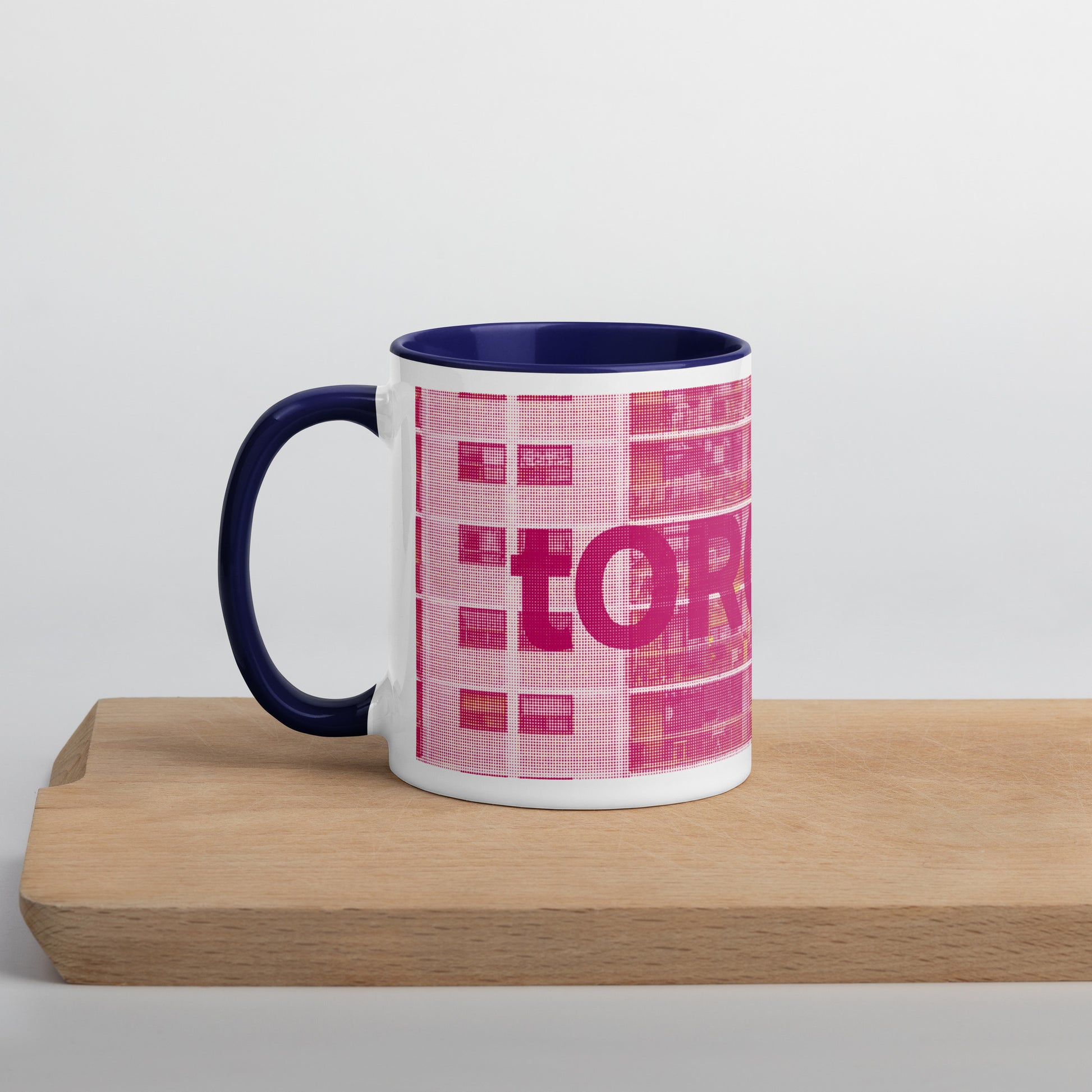 Toronto Concrete Archive Ceramic Mug — 11oz city graphic | Mad Monkey