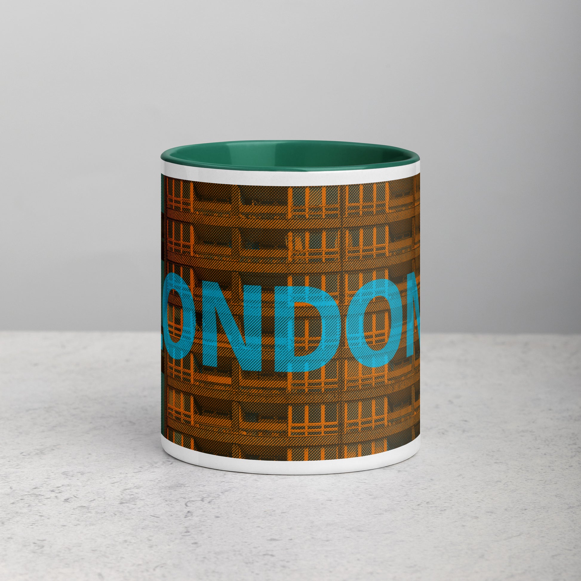 London Concrete Archive Ceramic Mug — 11oz city graphic | Mad Monkey