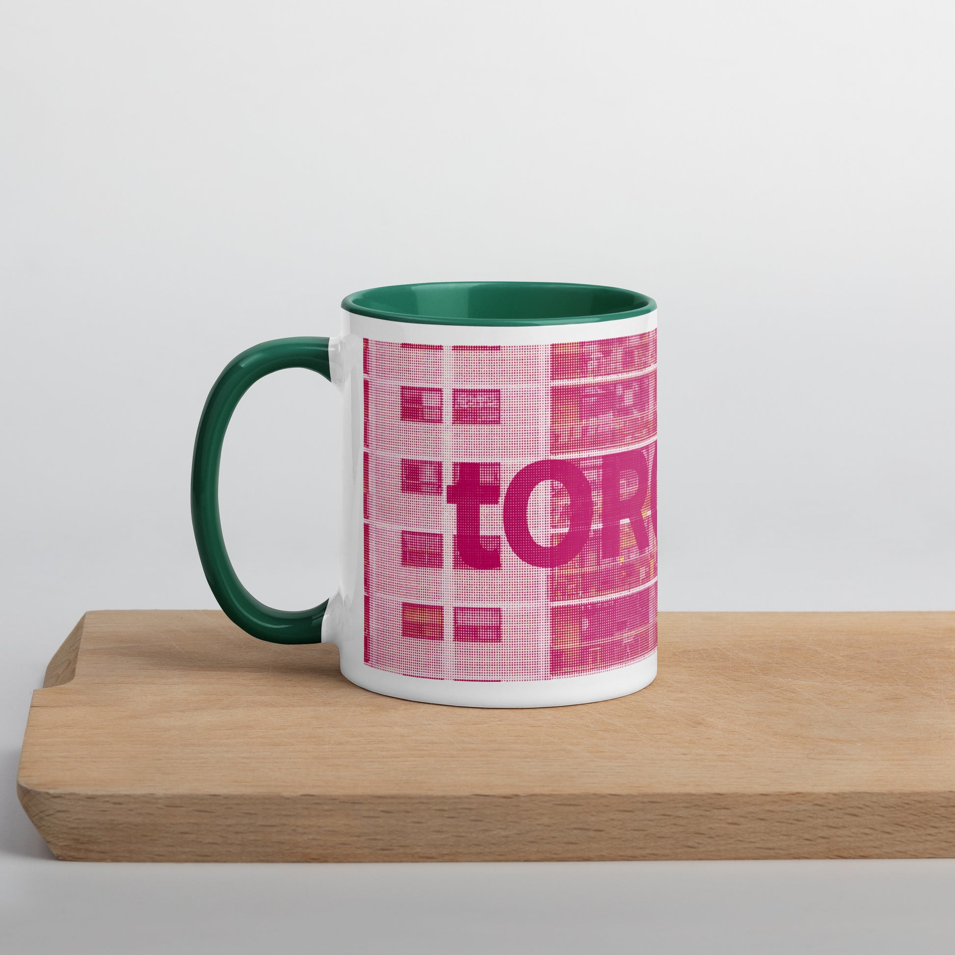 Toronto Concrete Archive Ceramic Mug — 11oz city graphic | Mad Monkey