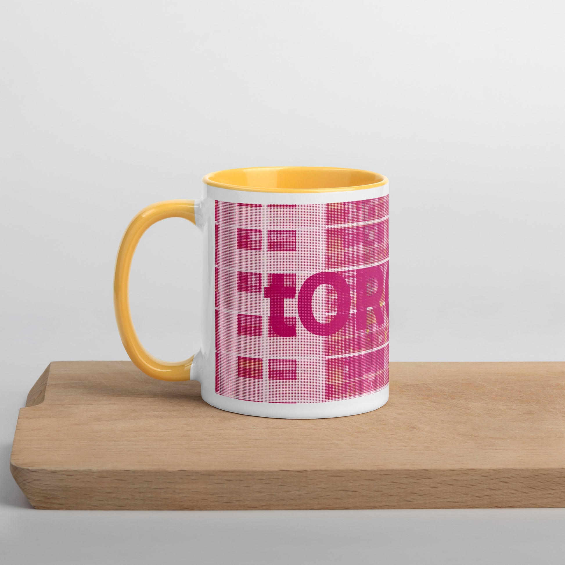 Toronto Concrete Archive Ceramic Mug — 11oz city graphic | Mad Monkey