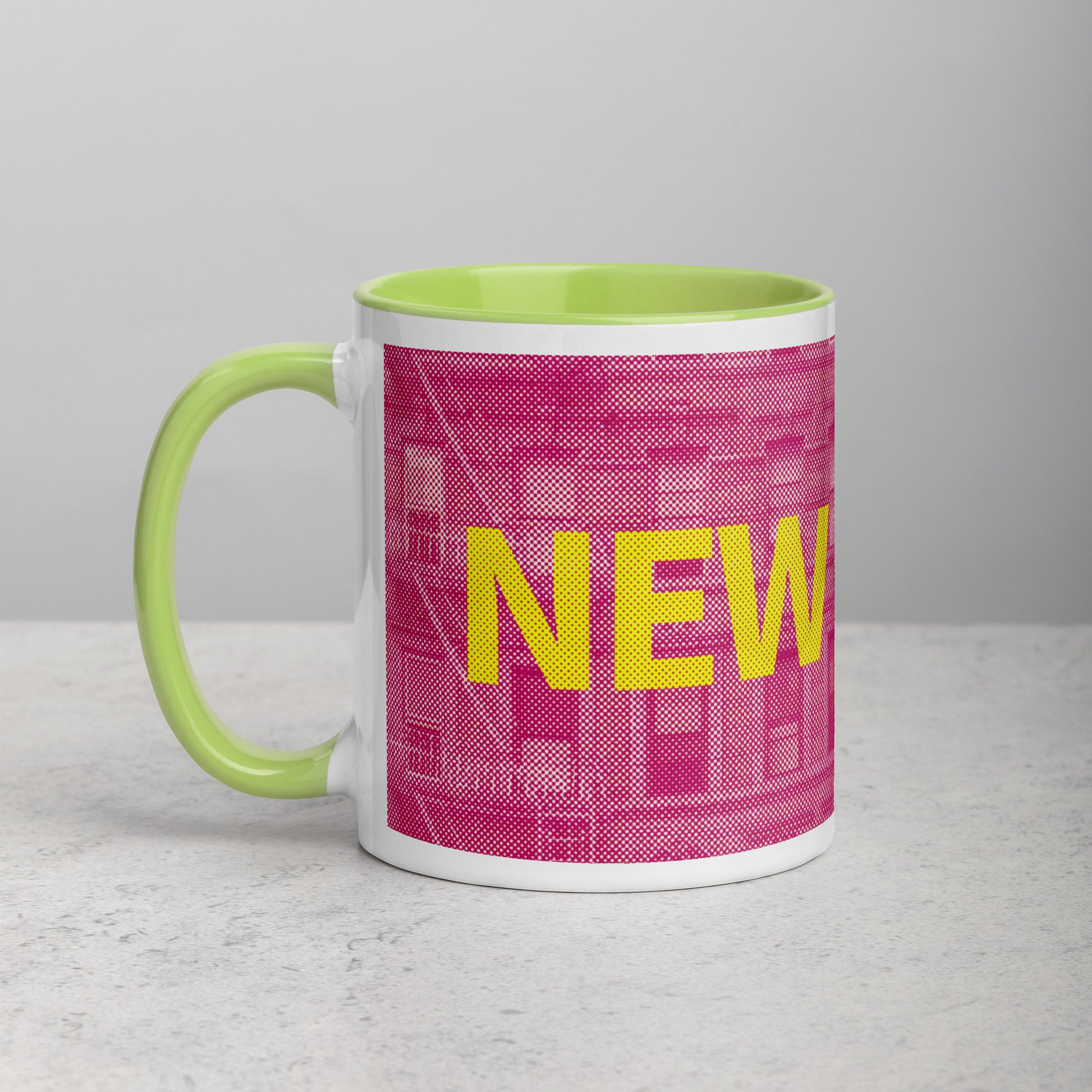 New York Concrete Archive Ceramic Mug — 11oz city graphic | Mad Monkey