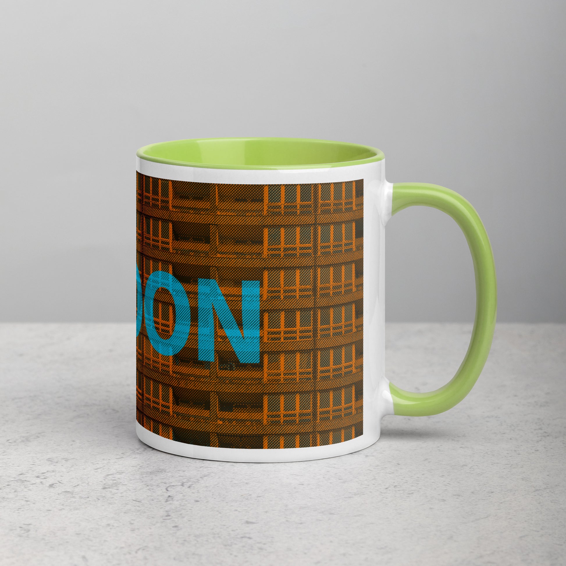 London Concrete Archive Ceramic Mug — 11oz city graphic | Mad Monkey