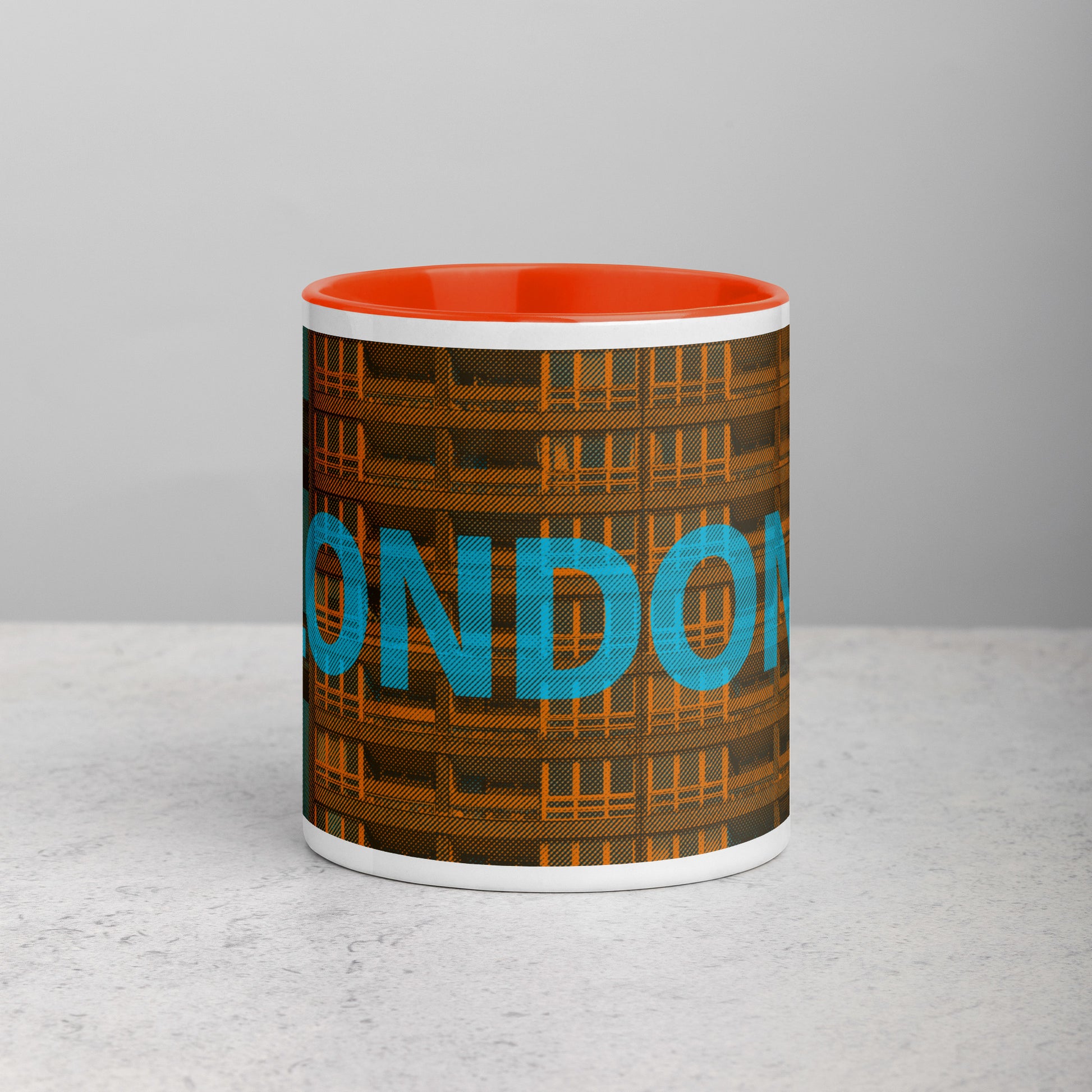 London Concrete Archive Ceramic Mug — 11oz city graphic | Mad Monkey