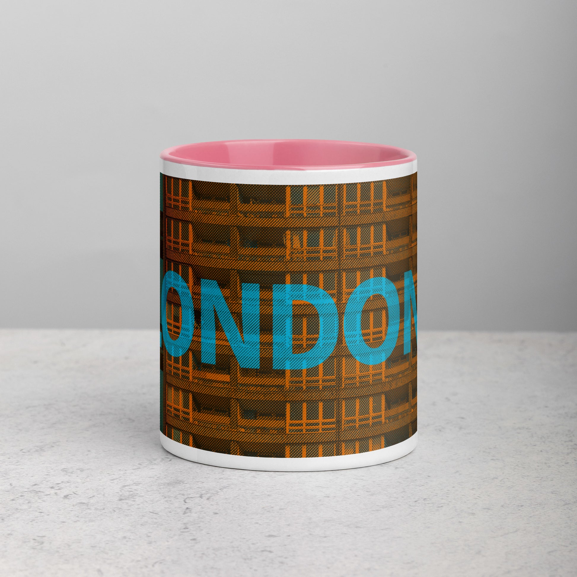 London Concrete Archive Ceramic Mug — 11oz city graphic | Mad Monkey