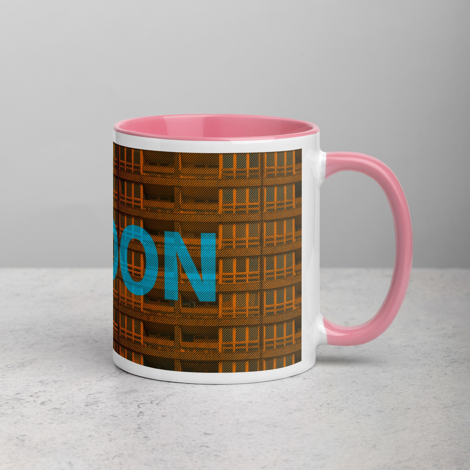 London Concrete Archive Ceramic Mug — 11oz city graphic | Mad Monkey