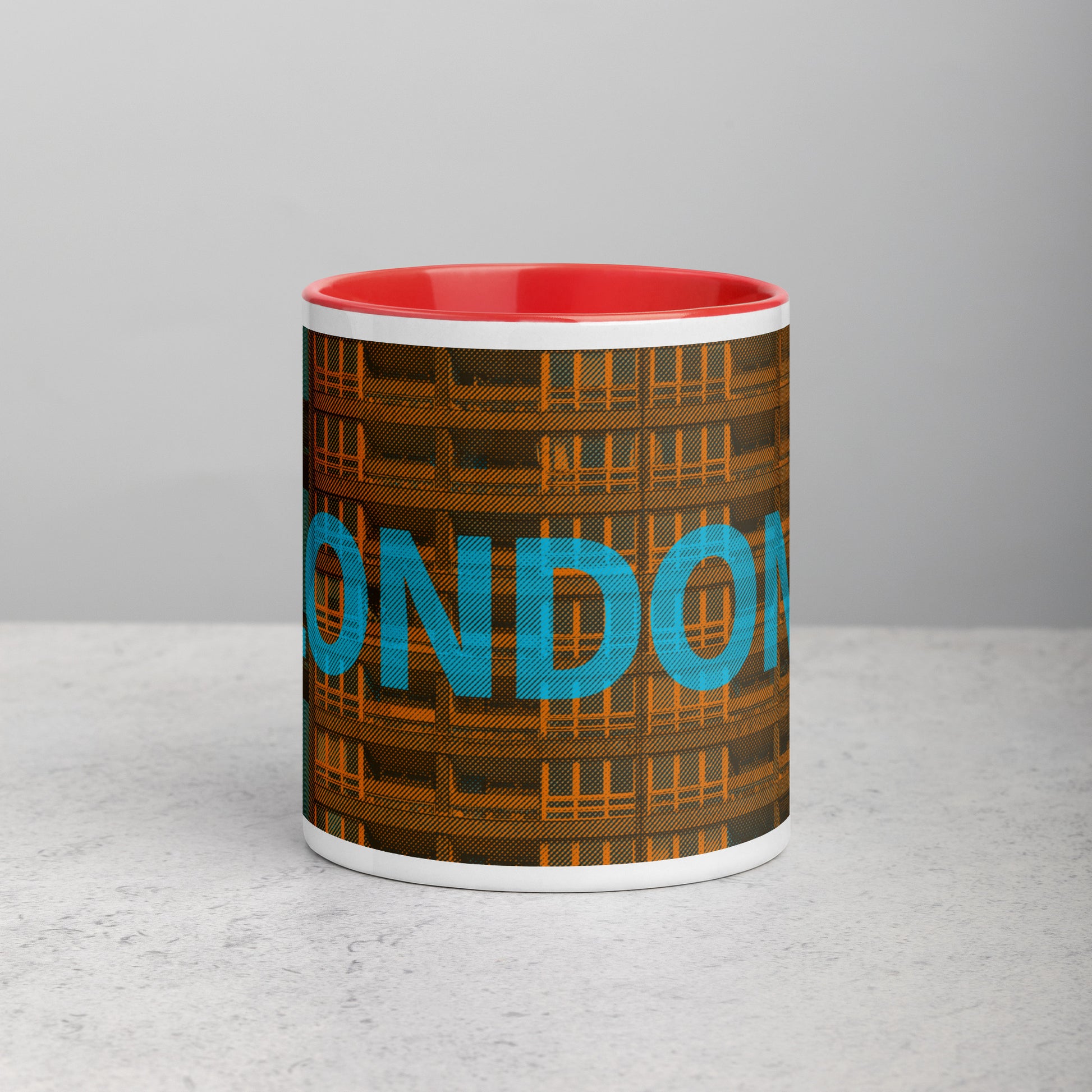 London Concrete Archive Ceramic Mug — 11oz city graphic | Mad Monkey