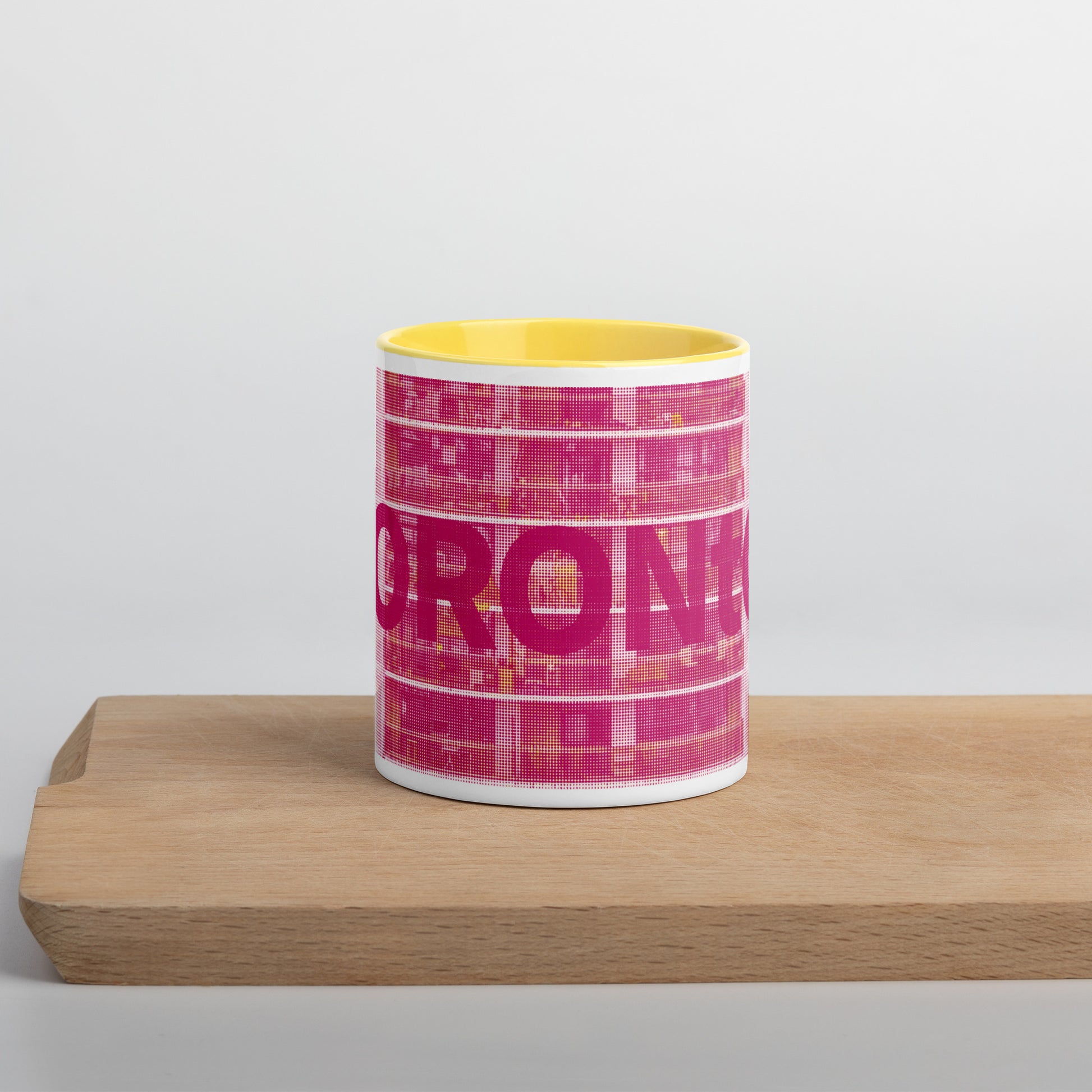 Toronto Concrete Archive Ceramic Mug — 11oz city graphic | Mad Monkey