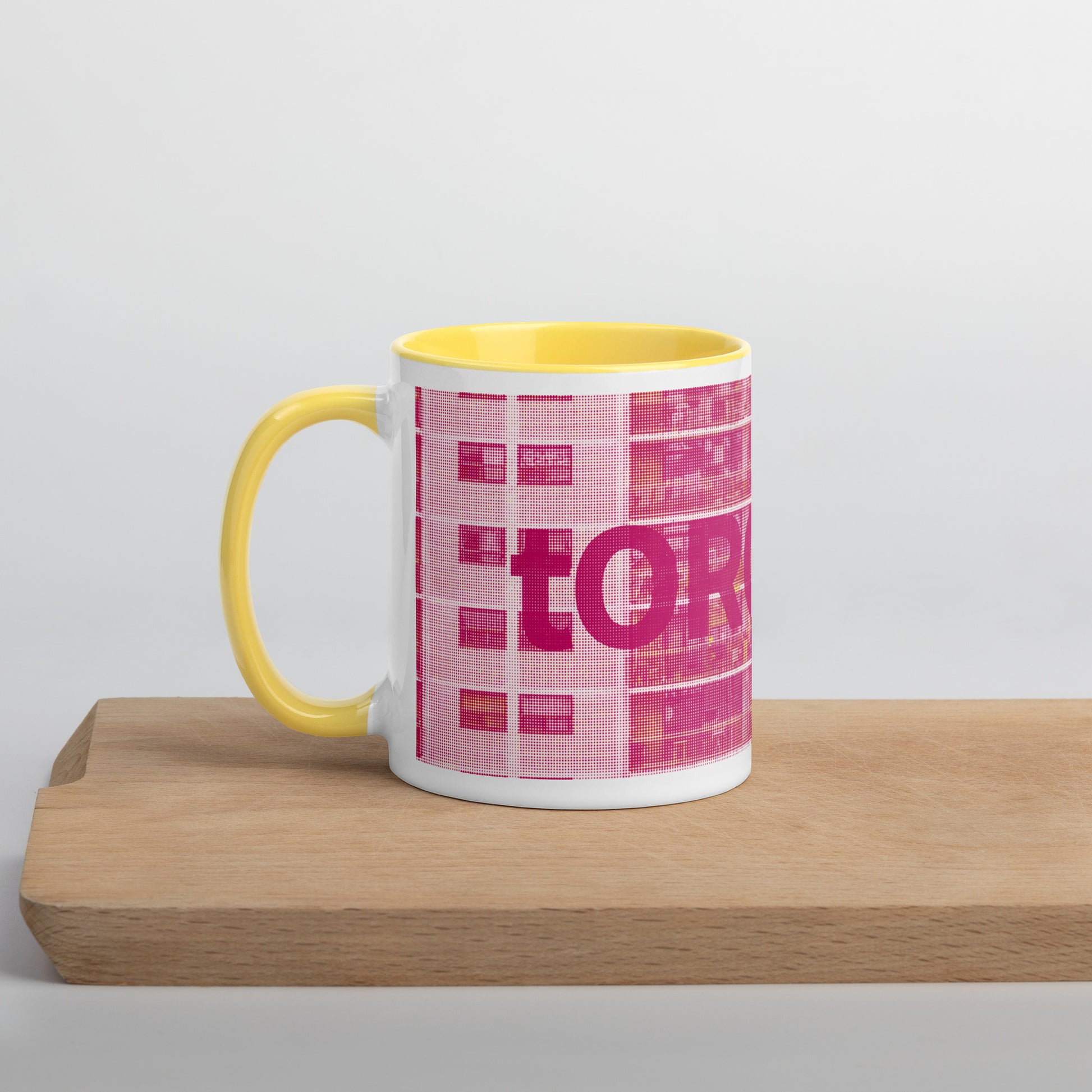 Toronto Concrete Archive Ceramic Mug — 11oz city graphic | Mad Monkey